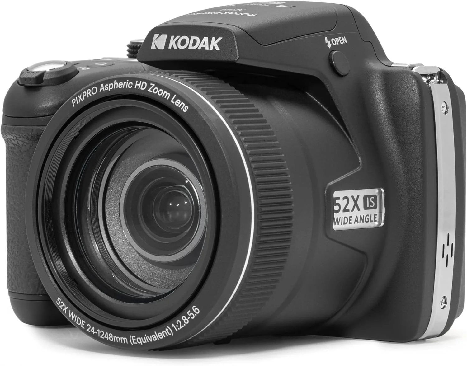 دوربین دیجیتال Kodak PIXPRO AZ528 16MP Astro Zoom با زوم 52x و نمایشگر LCD 3 اینچی (مشکی) به همراه کارت حافظه 32 گیگابایتی Class 10 UHS-I U1 SDHC (2 قطعه)