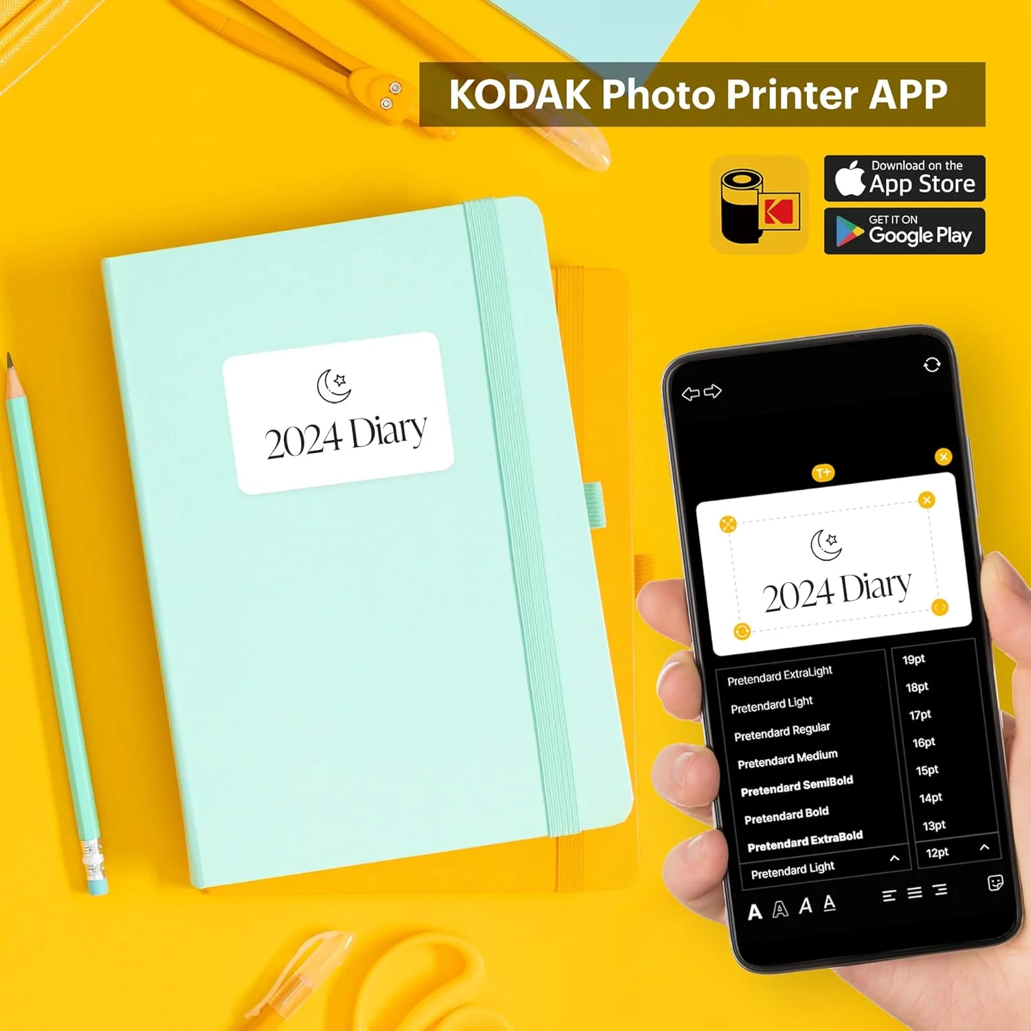 دوربین دیجیتال فوری کودکانه و پرینتر برچسب عکس KODAK Memo Shot ERA - سفید (دوربین با 1 رول کارتریج برچسب تک لمسی)