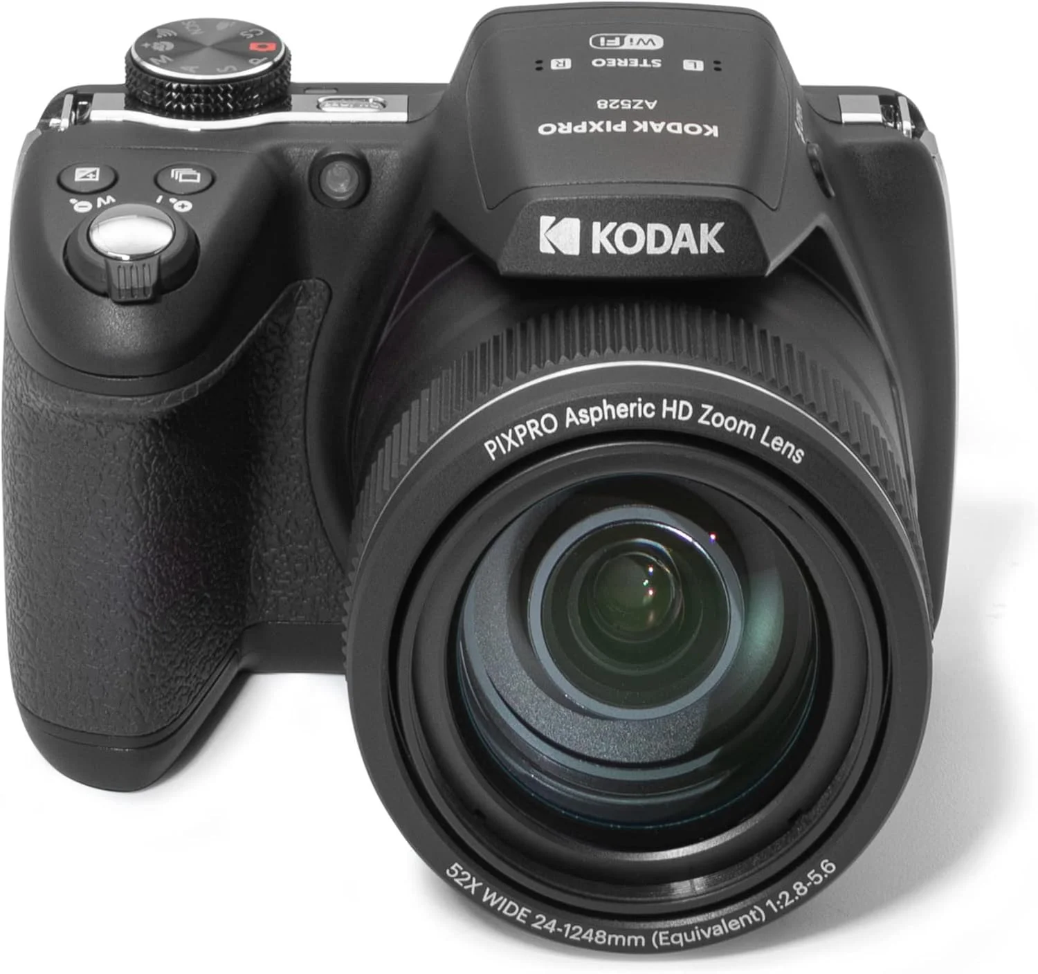دوربین دیجیتال Kodak PIXPRO AZ528 16MP Astro Zoom با زوم 52x و نمایشگر LCD 3 اینچی (مشکی) به همراه کارت حافظه 32 گیگابایتی Class 10 UHS-I U1 SDHC (2 قطعه)