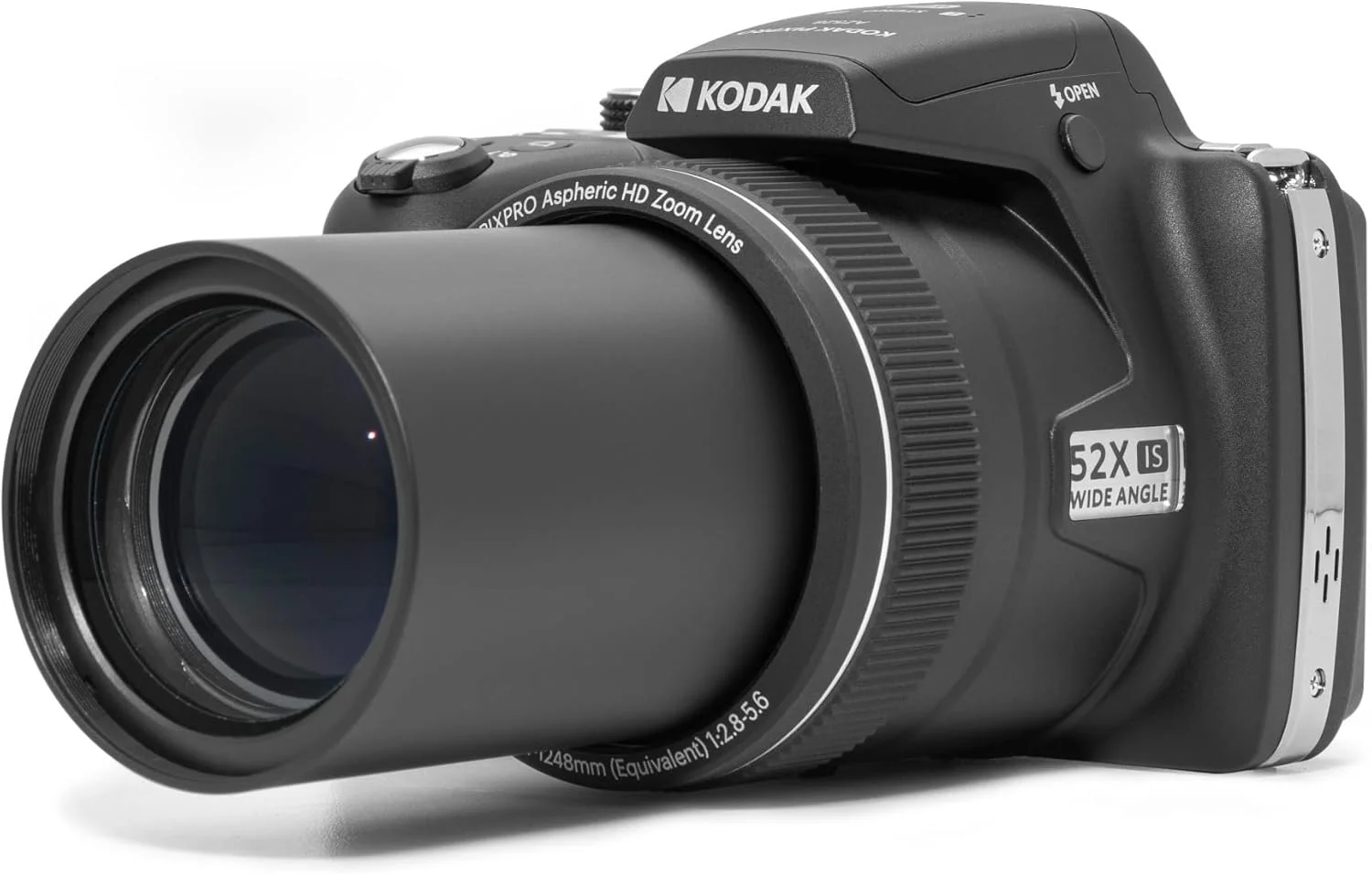 دوربین دیجیتال Kodak PIXPRO AZ528 16MP Astro Zoom با زوم 52x و نمایشگر LCD 3 اینچی (مشکی) به همراه کارت حافظه 32 گیگابایتی Class 10 UHS-I U1 SDHC (2 قطعه)