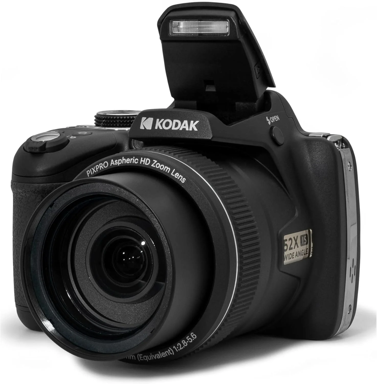 دوربین دیجیتال Kodak PIXPRO AZ528 16MP Astro Zoom با زوم 52x و نمایشگر LCD 3 اینچی (مشکی) به همراه کارت حافظه 32 گیگابایتی Class 10 UHS-I U1 SDHC (2 قطعه)