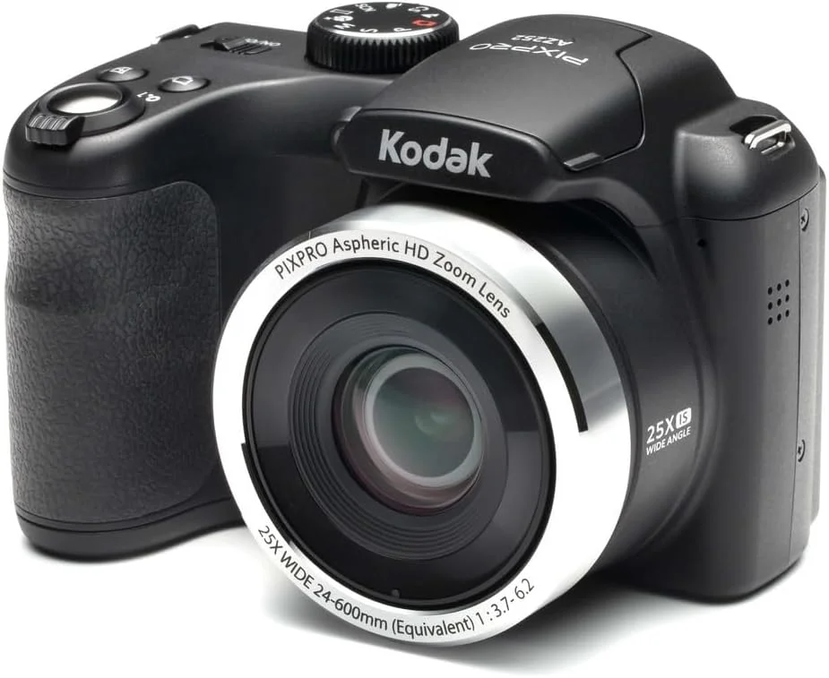 دوربین بریج Kodak AZ252 Astro Zoom - مشکی (16 مگاپیکسل، زوم اپتیکال 25 برابر) صفحه نمایش LCD 3 اینچی