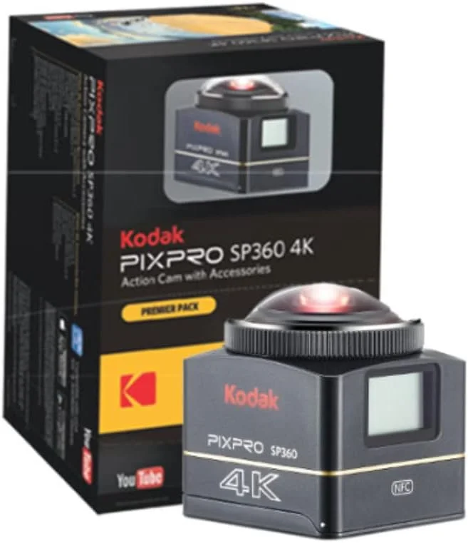 دوربین واقعیت مجازی Kodak PIXPRO SP360 4K Premier Pack