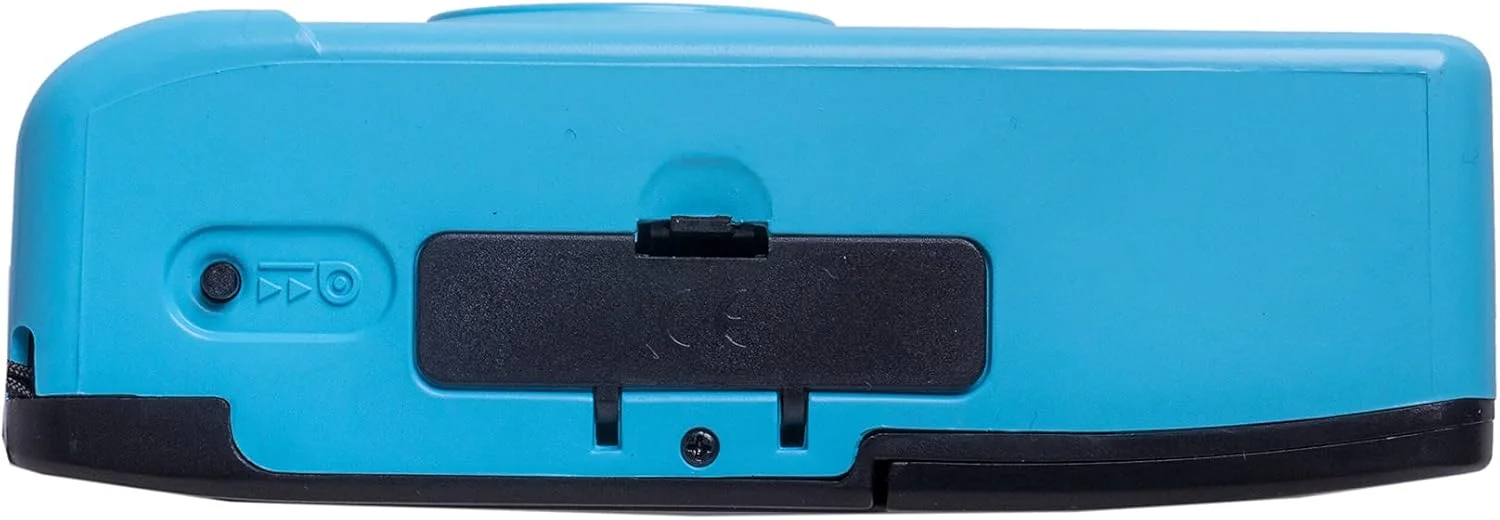 دوربین فیلمی 35 میلی متری Kodak M35، قابل استفاده مجدد، بدون نیاز به فوکوس، استفاده آسان، دارای فلاش داخلی و سازگار با فیلم های نگاتیو رنگی یا سیاه و سفید 35 میلی متری (فیلم و باتری AAA شامل نمی شود) (آبی لاجوردی) دوربین فیلمی 35 میلی متری Kodak M35، قابل استفاده مجدد، بدون نیاز به فوکوس، استفاده آسان، دارای فلاش داخلی و سازگار با فیلم های نگاتیو رنگی یا سیاه و سفید 35 میلی متری (فیلم و باتری AAA شامل نمی شود) (آبی لاجوردی)