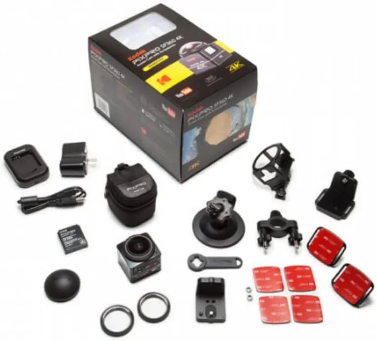 دوربین واقعیت مجازی Kodak PIXPRO SP360 4K Premier Pack