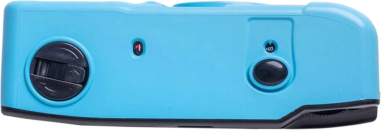 دوربین فیلمی 35 میلی متری Kodak M35، قابل استفاده مجدد، بدون نیاز به فوکوس، استفاده آسان، دارای فلاش داخلی و سازگار با فیلم های نگاتیو رنگی یا سیاه و سفید 35 میلی متری (فیلم و باتری AAA شامل نمی شود) (آبی لاجوردی) دوربین فیلمی 35 میلی متری Kodak M35، قابل استفاده مجدد، بدون نیاز به فوکوس، استفاده آسان، دارای فلاش داخلی و سازگار با فیلم های نگاتیو رنگی یا سیاه و سفید 35 میلی متری (فیلم و باتری AAA شامل نمی شود) (آبی لاجوردی)