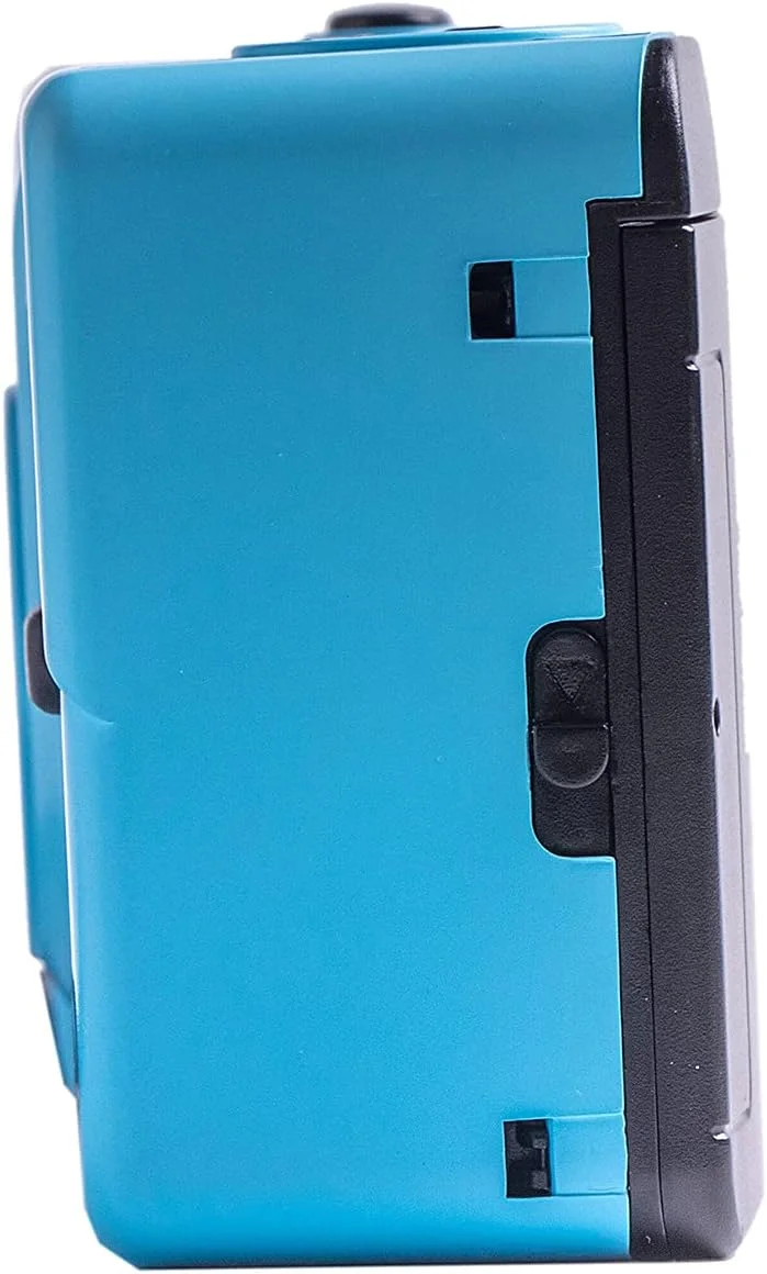 دوربین فیلمی 35 میلی متری Kodak M35، قابل استفاده مجدد، بدون نیاز به فوکوس، استفاده آسان، دارای فلاش داخلی و سازگار با فیلم های نگاتیو رنگی یا سیاه و سفید 35 میلی متری (فیلم و باتری AAA شامل نمی شود) (آبی لاجوردی) دوربین فیلمی 35 میلی متری Kodak M35، قابل استفاده مجدد، بدون نیاز به فوکوس، استفاده آسان، دارای فلاش داخلی و سازگار با فیلم های نگاتیو رنگی یا سیاه و سفید 35 میلی متری (فیلم و باتری AAA شامل نمی شود) (آبی لاجوردی)