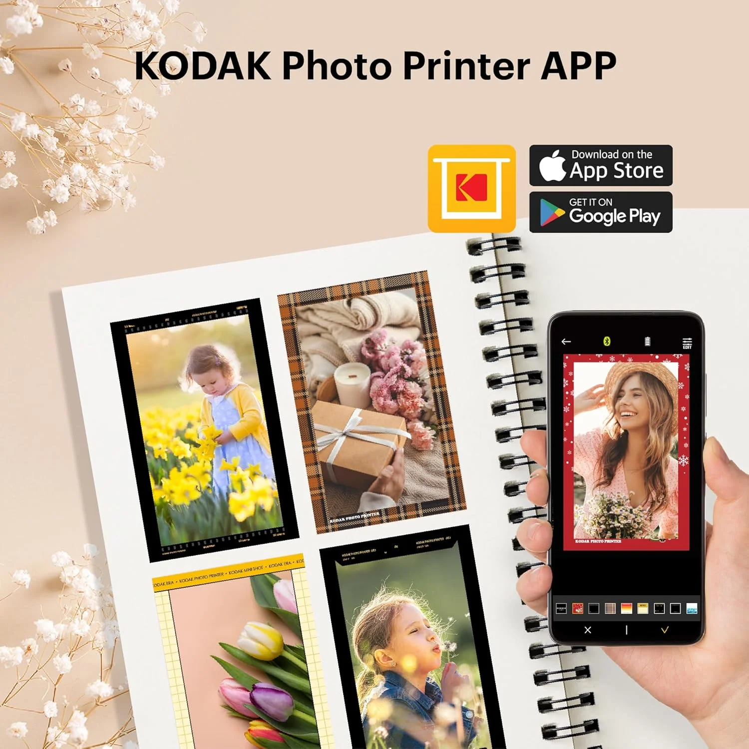 دوربین دیجیتال فوری و چاپگر عکس KODAK Mini Shot 2 Retro 4PASS 2 در 1 (2.1x3.4 اینچ) به همراه 8 شیت اولیه + بسته 30 شیت، سفید دوربین دیجیتال فوری و چاپگر عکس KODAK Mini Shot 2 Retro 4PASS 2 در 1 (2.1x3.4 اینچ) به همراه 8 شیت اولیه + بسته 30 شیت، سفید