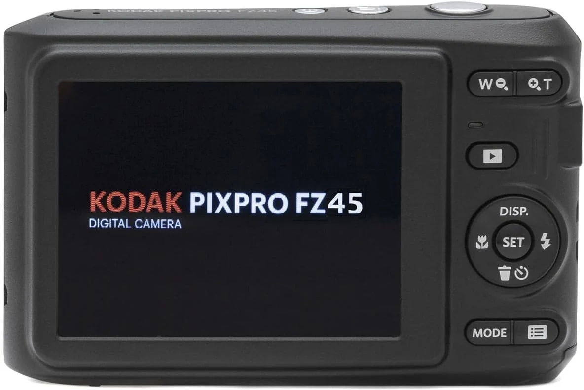 دوربین دیجیتال کوداک PIXPRO FZ45 Friendly Zoom 16MP Full HD، مشکی، همراه با کارت حافظه 32 گیگابایتی و کیف دوربین دوربین دیجیتال کوداک PIXPRO FZ45 Friendly Zoom 16MP Full HD، مشکی، همراه با کارت حافظه 32 گیگابایتی و کیف دوربین
