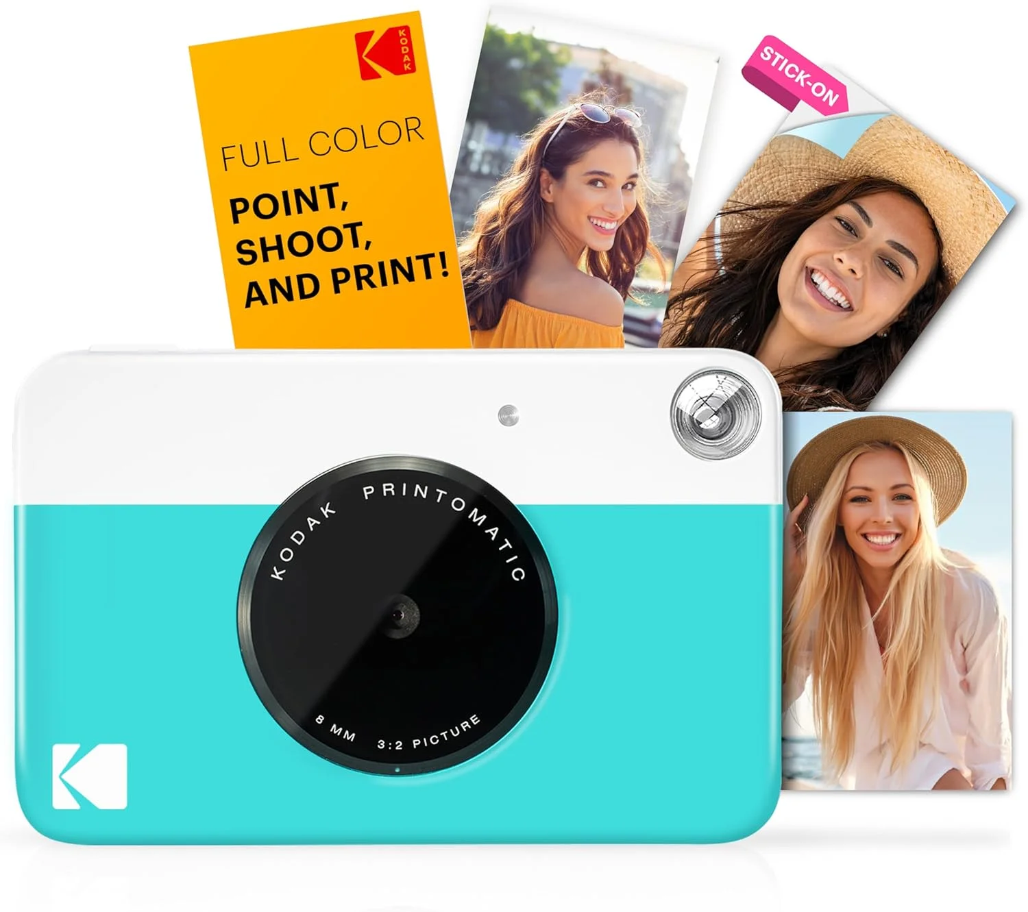 دوربین چاپ فوری Kodak Printomatic (آبی) بسته پایه + کاغذ Zink (20 برگ) + کیف لوکس دوربین چاپ فوری Kodak Printomatic (آبی) بسته پایه + کاغذ Zink (20 برگ) + کیف لوکس