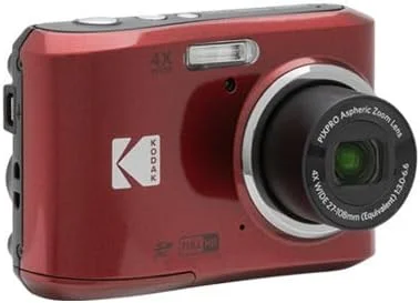 دوربین دیجیتال Kodak PIXPRO FZ45 (قرمز) به همراه کارت حافظه 32 گیگابایتی Class 10 UHS-I U1 SDHC و باتری های آلکالاین AA با کارایی بالا (بسته 4 عددی) (3 قلم کالا) دوربین دیجیتال Kodak PIXPRO FZ45 (قرمز) به همراه کارت حافظه 32 گیگابایتی Class 10 UHS-I U1 SDHC و باتری های آلکالاین AA با کارایی بالا (بسته 4 عددی) (3 قلم کالا)