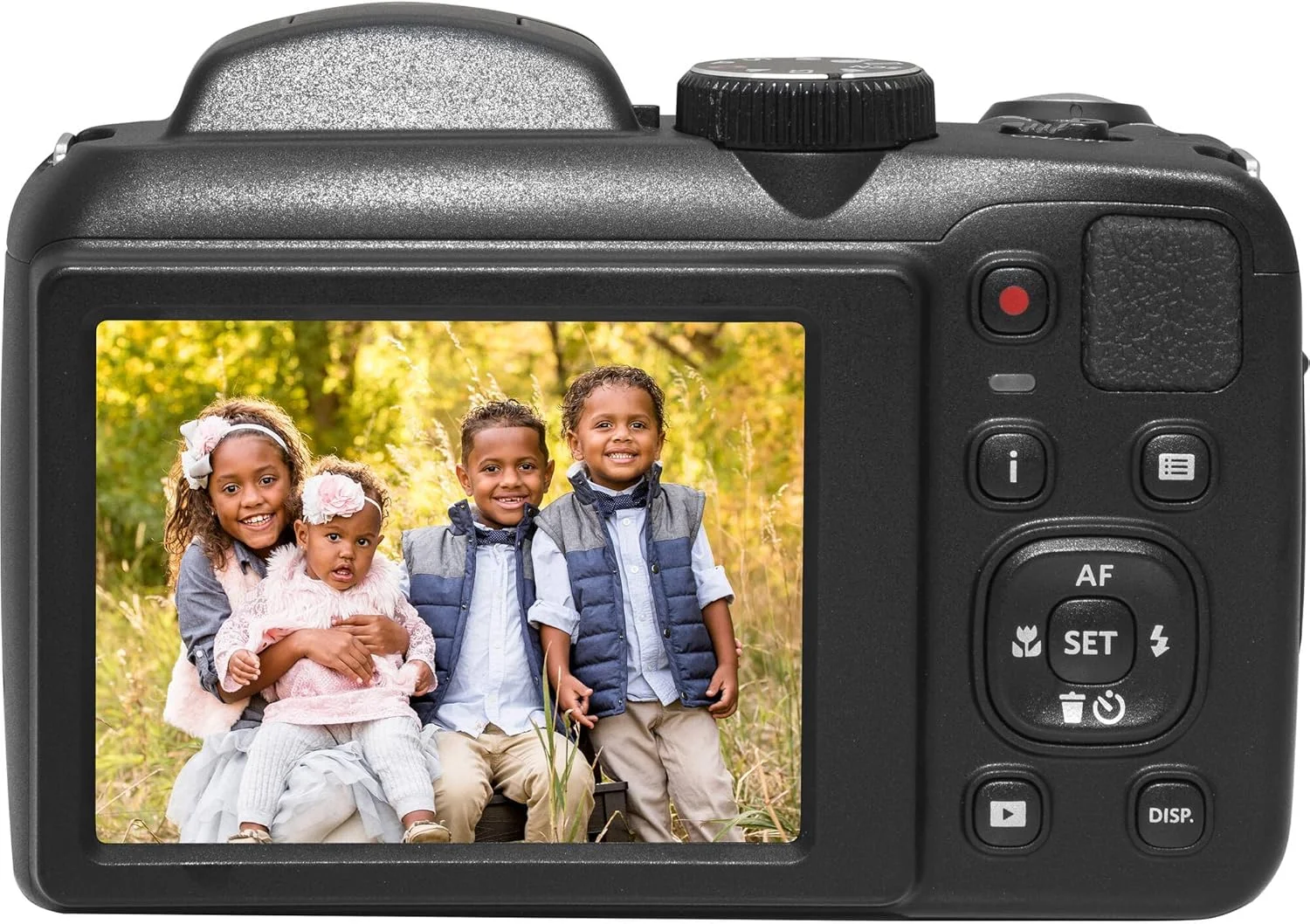 دوربین دیجیتال Kodak PIXPRO AZ255 (مشکی) به همراه بسته کارت حافظه 32 گیگابایتی (2 عدد) + کیف دوربین دیجیتال/فیلمبرداری (4 قلم) دوربین دیجیتال Kodak PIXPRO AZ255 (مشکی) به همراه بسته کارت حافظه 32 گیگابایتی (2 عدد) + کیف دوربین دیجیتال/فیلمبرداری (4 قلم)