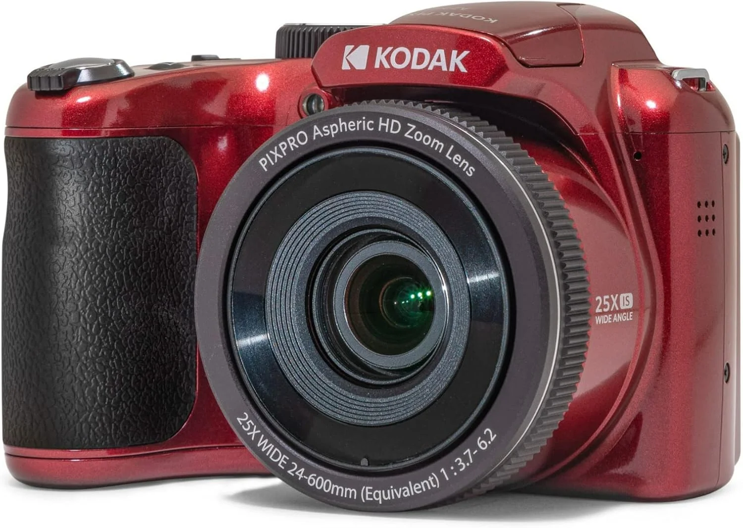 دوربین دیجیتال 16 مگاپیکسلی Kodak PIXPRO AZ252 Astro Zoom (قرمز) به همراه کارت حافظه 16 گیگابایتی SD Kodak و کیف مسافرتی (3 قلم) دوربین دیجیتال 16 مگاپیکسلی Kodak PIXPRO AZ252 Astro Zoom (قرمز) به همراه کارت حافظه 16 گیگابایتی SD Kodak و کیف مسافرتی (3 قلم)