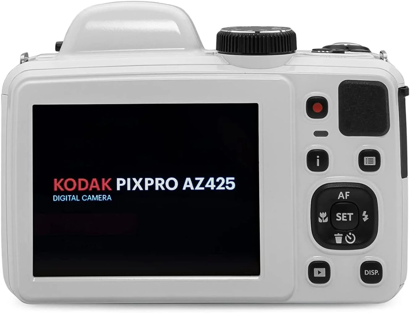 دوربین دیجیتال 20 مگاپیکسلی Kodak PIXPRO AZ425 Astro Zoom با زوم اپتیکال 42 برابر (سفید) به همراه کارت SD 32 گیگابایتی Kodak (2 قلم) دوربین دیجیتال 20 مگاپیکسلی Kodak PIXPRO AZ425 Astro Zoom با زوم اپتیکال 42 برابر (سفید) به همراه کارت SD 32 گیگابایتی Kodak (2 قلم)