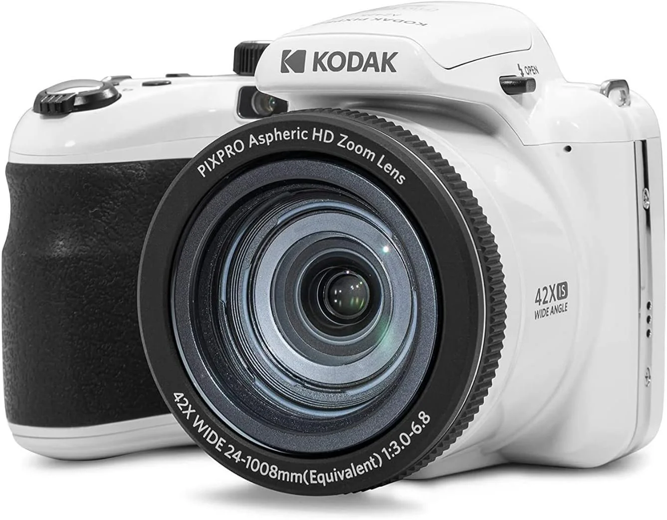 دوربین دیجیتال 20 مگاپیکسلی Kodak PIXPRO AZ425 Astro Zoom با زوم اپتیکال 42 برابر (سفید) به همراه کارت SD 32 گیگابایتی Kodak (2 قلم) دوربین دیجیتال 20 مگاپیکسلی Kodak PIXPRO AZ425 Astro Zoom با زوم اپتیکال 42 برابر (سفید) به همراه کارت SD 32 گیگابایتی Kodak (2 قلم)