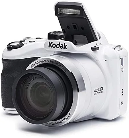 دوربین دیجیتال 16 مگاپیکسلی KODAK PIXPRO AZ421 Astro Zoom با زوم اپتیکال 42 برابر (سفید) به همراه کارت حافظه SD 32 گیگابایتی و کیف کمری (3 قلم) دوربین دیجیتال 16 مگاپیکسلی KODAK PIXPRO AZ421 Astro Zoom با زوم اپتیکال 42 برابر (سفید) به همراه کارت حافظه SD 32 گیگابایتی و کیف کمری (3 قلم)