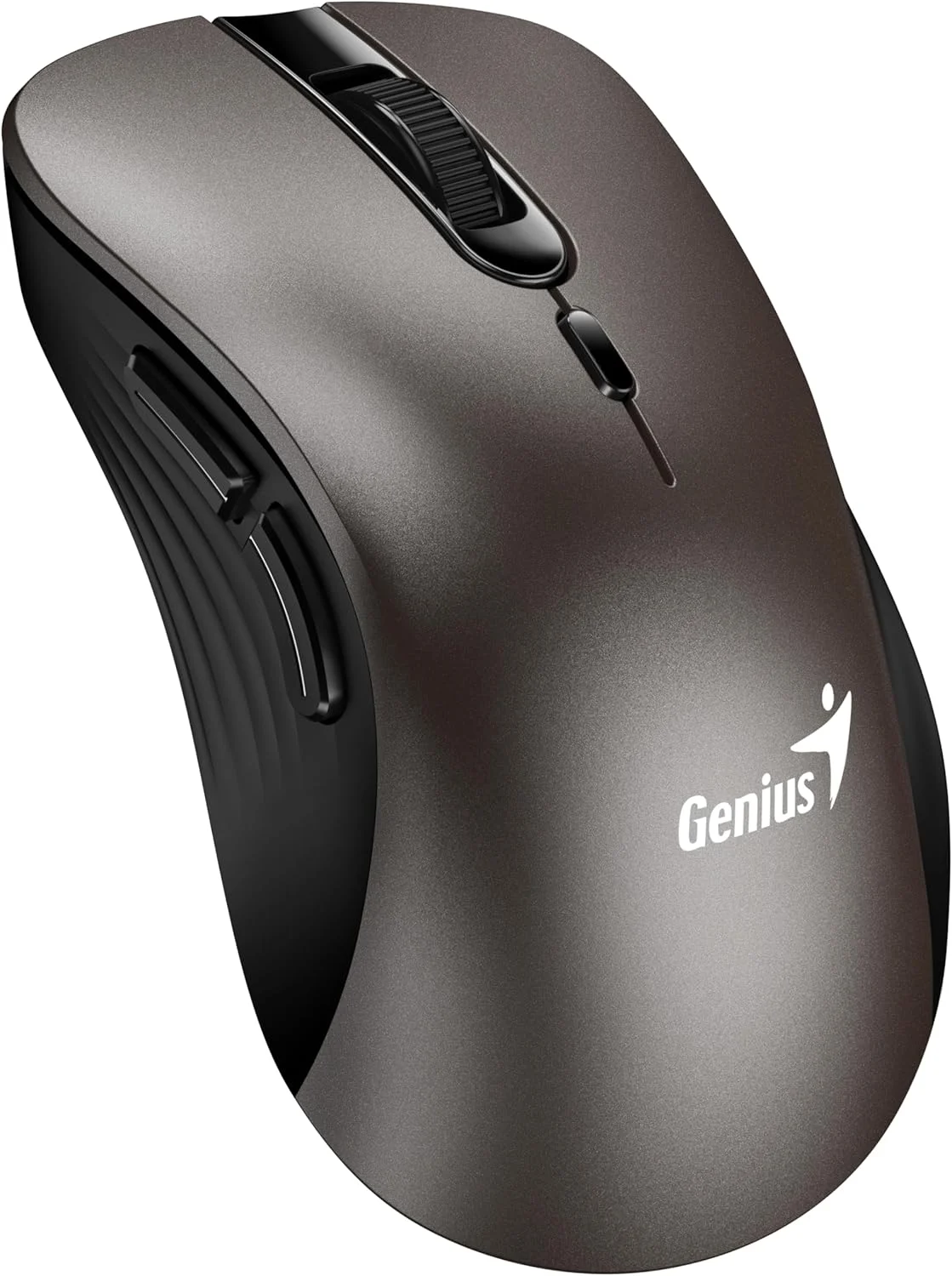 موس ارگونومیک بی سیم Genius Ergo 8100S با عملکرد بی صدا (تیتانیوم شامپاین) موس ارگونومیک بی سیم Genius Ergo 8100S با عملکرد بی صدا (تیتانیوم شامپاین)