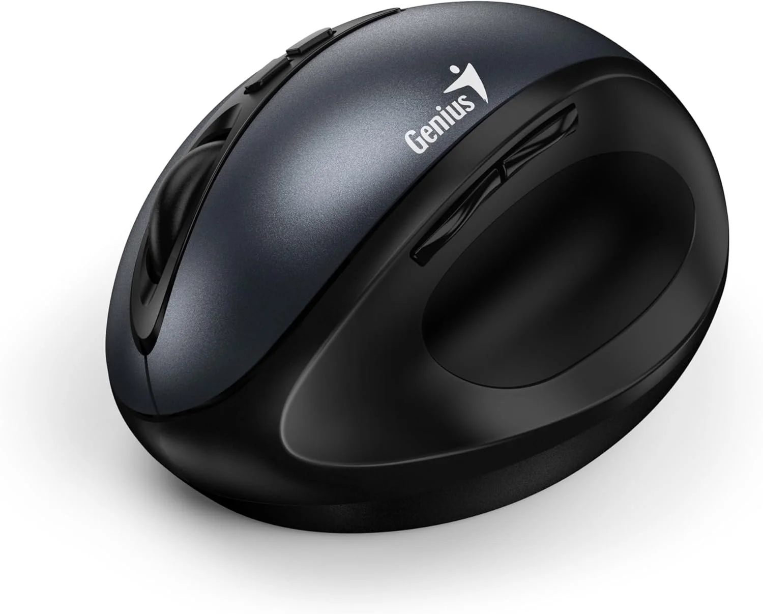 موس ارگونومیک عمودی بی سیم Genius Ergo 8300S (خاکستری آهنی)