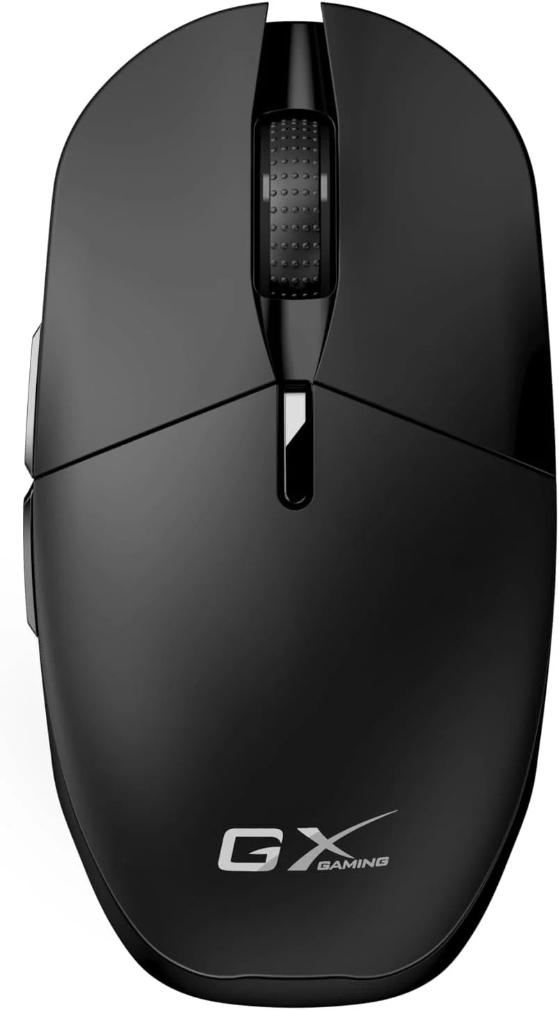 موس گیمینگ بی سیم قابل شارژ Genius Scorpion M8250، 3200 DPI، بلوتوث/2.4G، LED 7 رنگ، 8 حالت نور پس زمینه، 6 دکمه، DPI قابل تنظیم با دستیار هوش مصنوعی، مشکی