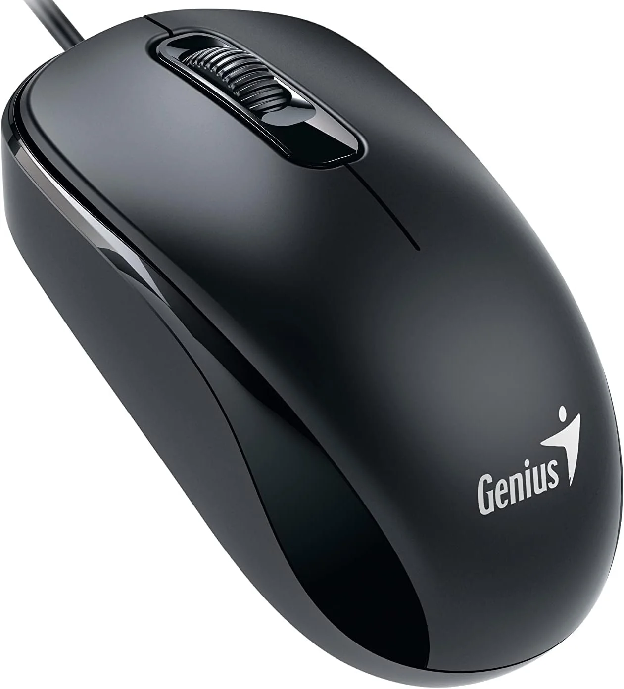 موس اپتیکال سیم دار Genius، مشکی (DX-110Black)
