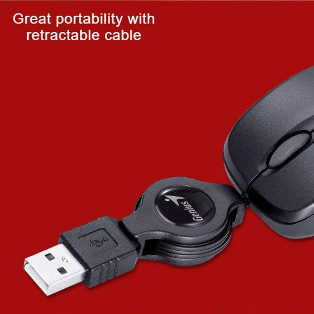 موس میکرو تراولر Genius 31010100101 - مشکی موس میکرو تراولر Genius 31010100101 - مشکی