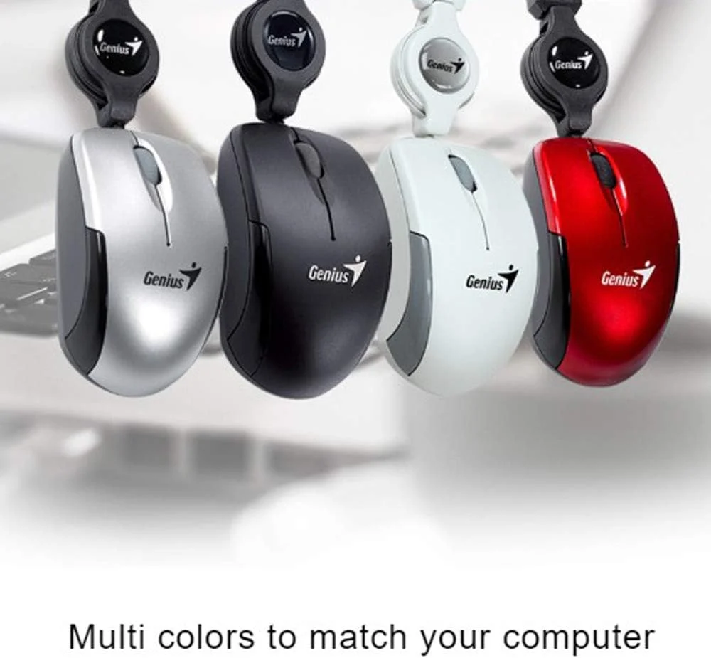 موس میکرو تراولر Genius 31010100101 - مشکی موس میکرو تراولر Genius 31010100101 - مشکی