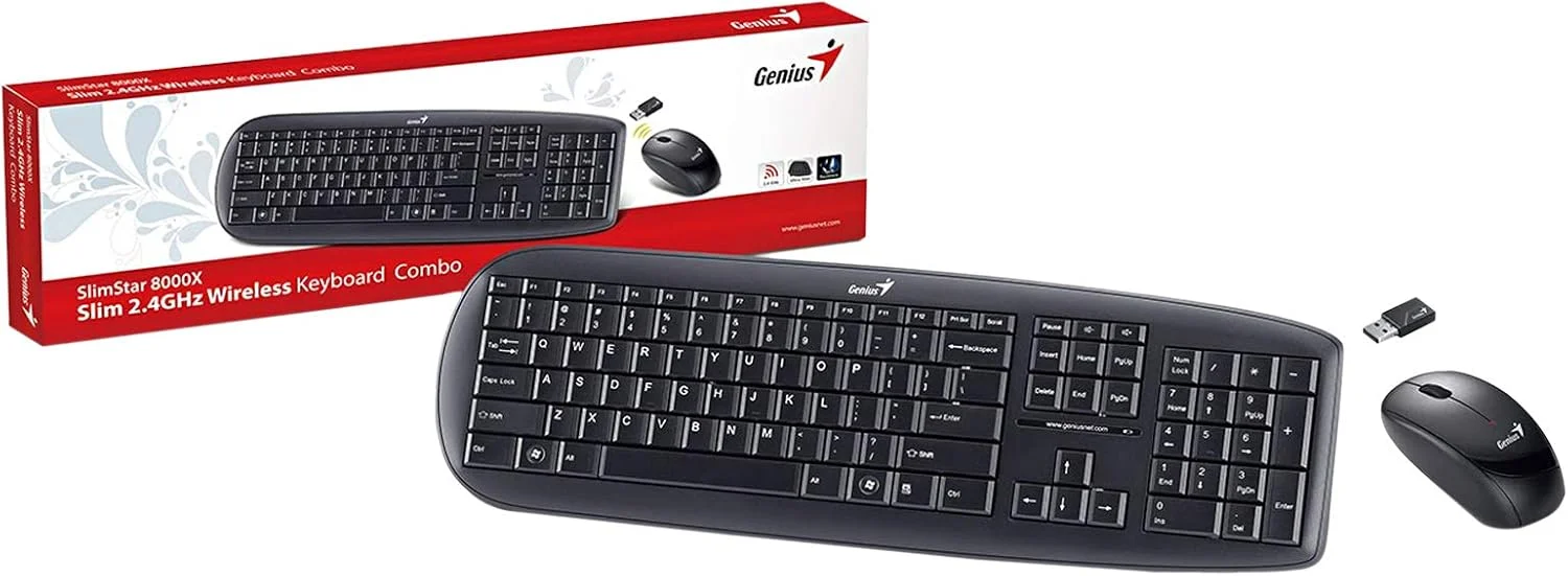 کیبورد و ماوس Genius Twintouch برای کامپیوتر - Kb-8000X
