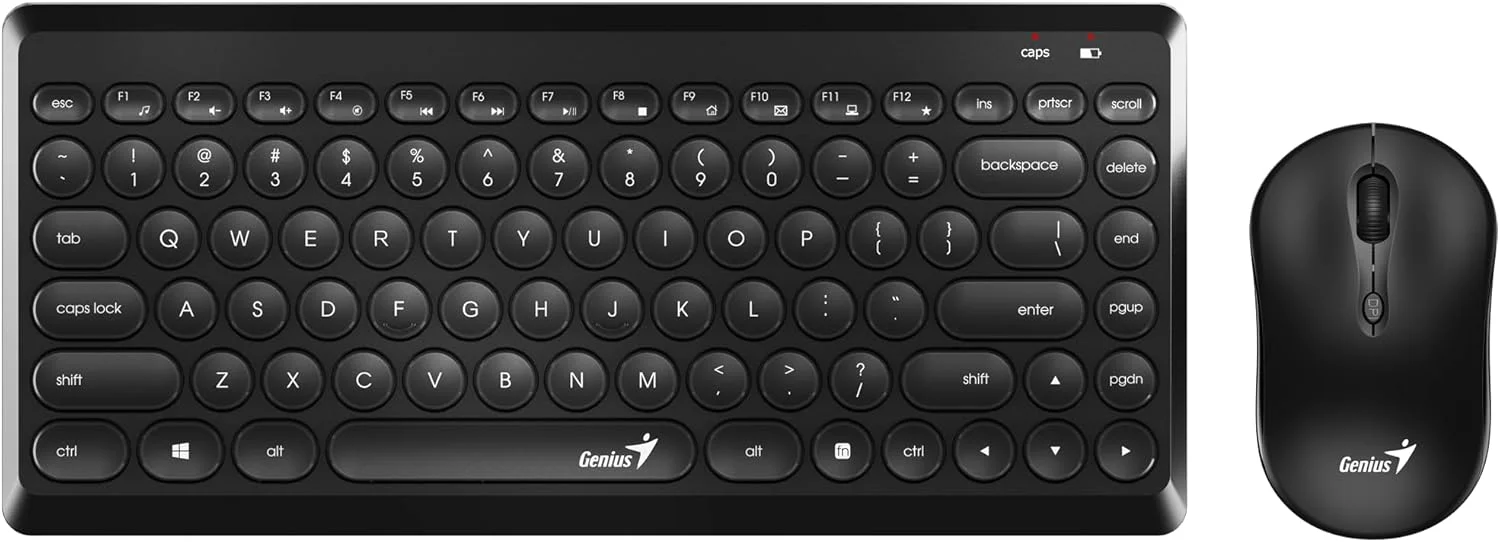 کیبورد و ماوس بی سیم شیک Genius LuxeMate Q8000 کیبورد و ماوس بی سیم شیک Genius LuxeMate Q8000