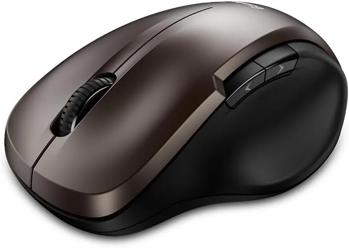 موس بی سیم ارگونومیک Genius Ergo 8200S، طراحی ارگونومیک، کلیک بی صدا، قهوه ای (شکلاتی) موس بی سیم ارگونومیک Genius Ergo 8200S، طراحی ارگونومیک، کلیک بی صدا، قهوه ای (شکلاتی)