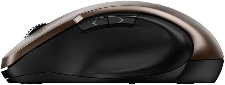 موس بی سیم ارگونومیک Genius Ergo 8200S، طراحی ارگونومیک، کلیک بی صدا، قهوه ای (شکلاتی) موس بی سیم ارگونومیک Genius Ergo 8200S، طراحی ارگونومیک، کلیک بی صدا، قهوه ای (شکلاتی)