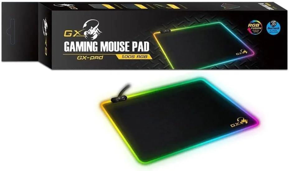 ماوس پد گیمینگ USB RGB جنیوس GX-Pad 500S