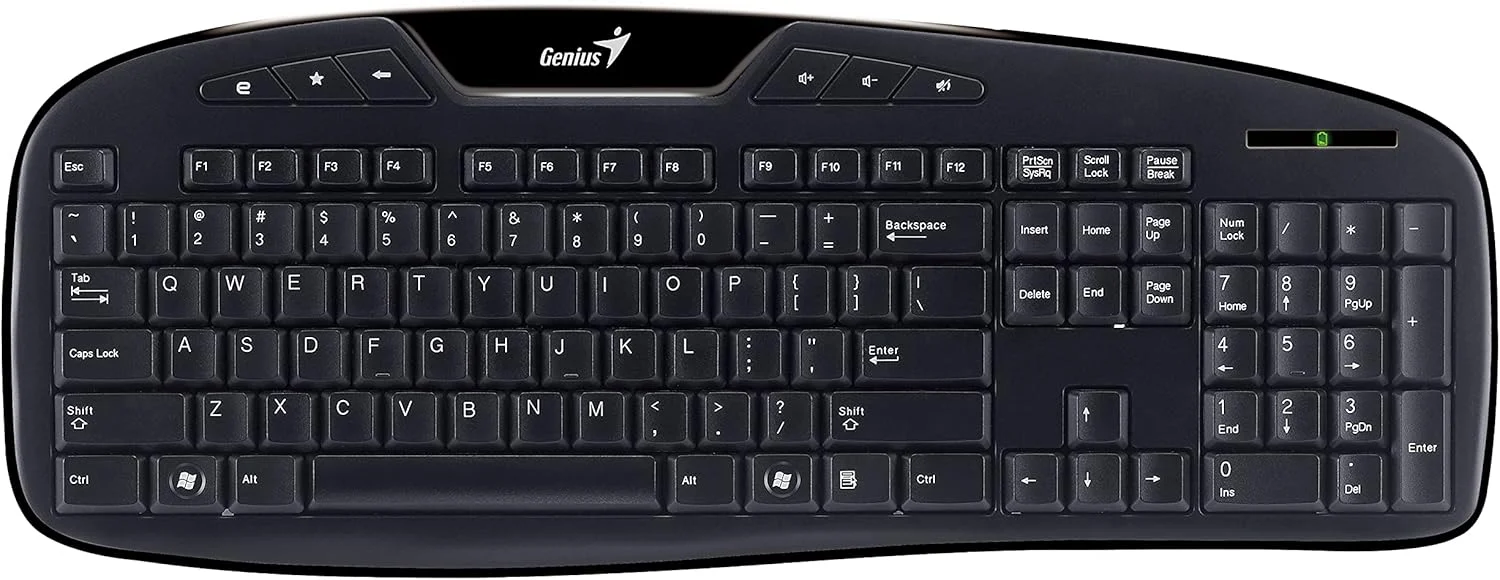کیبورد جنیوس مدل Kb-8005 Twintouch (مشکی) کیبورد جنیوس مدل Kb-8005 Twintouch (مشکی)