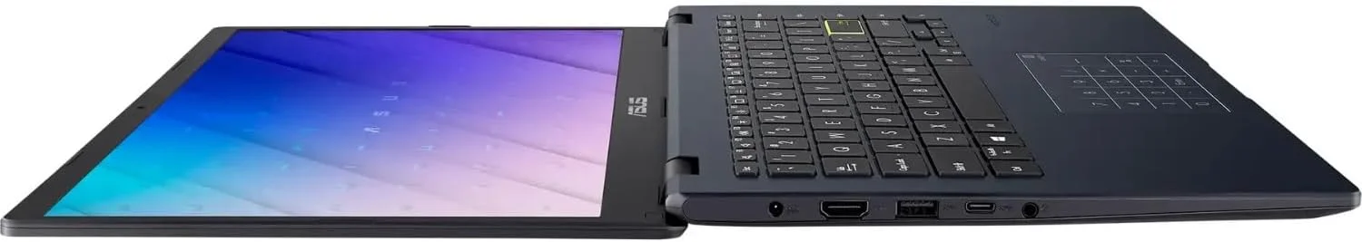 لپ تاپ ASUS، صفحه نمایش 14 اینچی FHD، پردازنده Intel Pentium Silver N6000، رم 4 گیگابایتی، حافظه داخلی 64 گیگابایتی eMMC، ویندوز 11 هوم در حالت S، گرافیک Intel UHD، مشکی ستاره ای، E410KA-PM464 لپ تاپ ASUS، صفحه نمایش 14 اینچی FHD، پردازنده Intel Pentium Silver N6000، رم 4 گیگابایتی، حافظه داخلی 64 گیگابایتی eMMC، ویندوز 11 هوم در حالت S، گرافیک Intel UHD، مشکی ستاره ای، E410KA-PM464