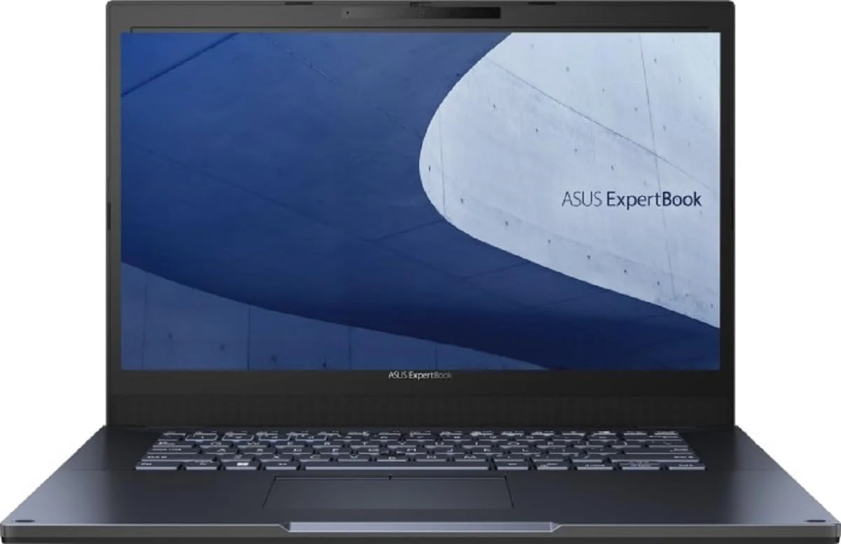 لپ تاپ ASUS ExpertBook B2402CBA-KI0804X Core i5-1240P با صفحه نمایش 35.56 سانتی متر، 16 گیگابایت رم، 512 گیگابایت SSD و گرافیک UMA به همراه ویندوز 11 پرو