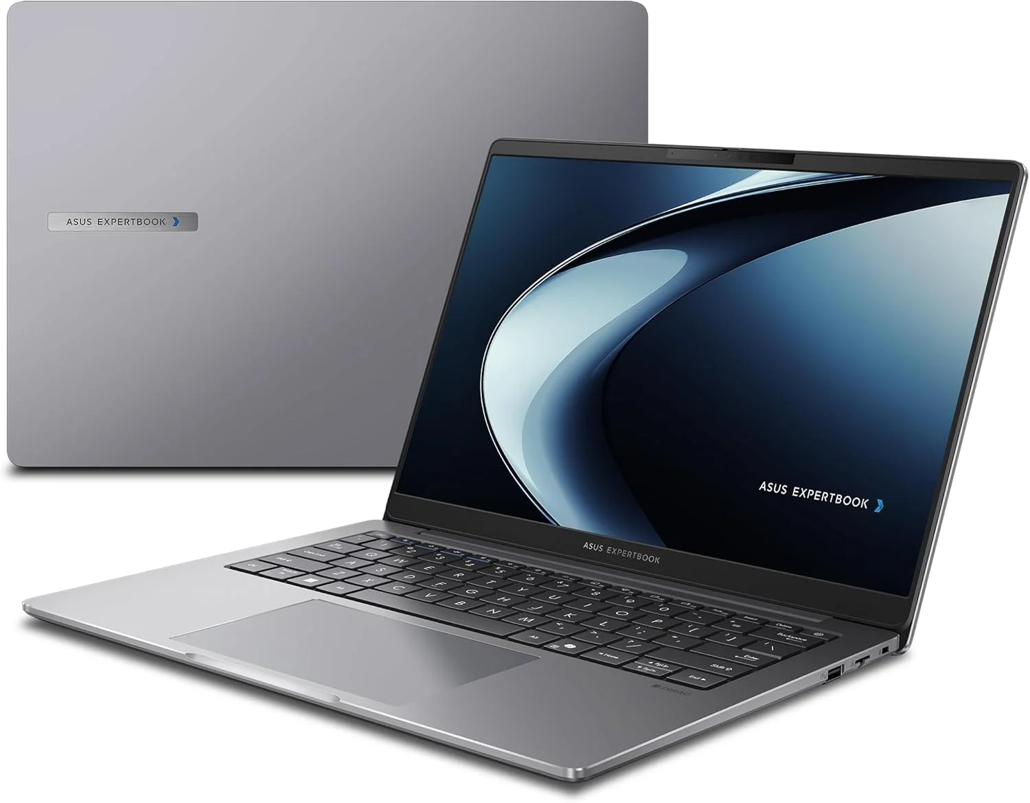لپ تاپ تجاری 14 اینچی ASUS ExpertBook PM3، پردازنده AMD Ryzen AI7 350، رم 32 گیگابایتی، SSD 1 ترابایتی، WiFi 7، ویندوز 11 پرو، خاکستری مات، PM3406CKA-XS76