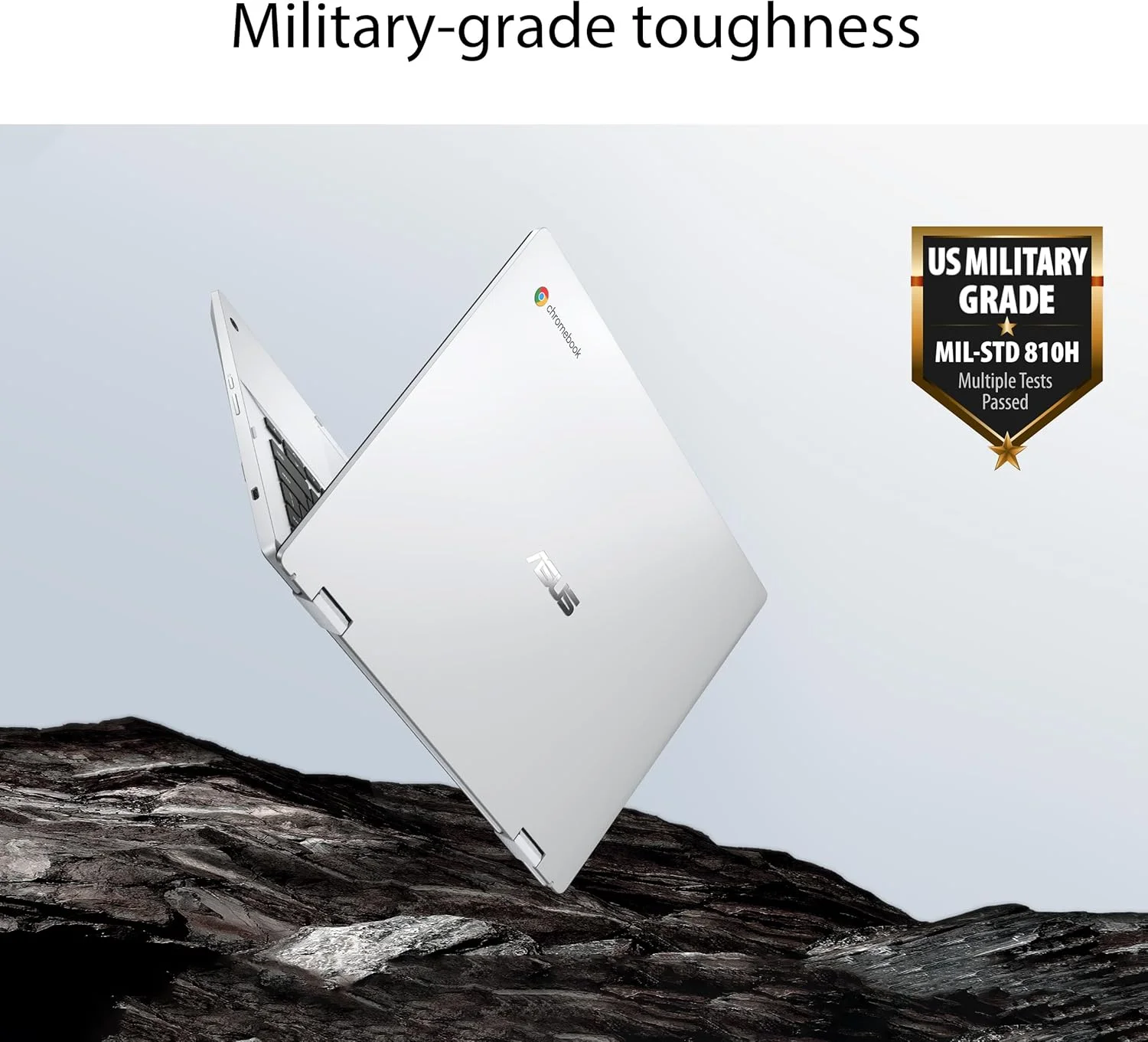 لپ تاپ تبدیل شونده ASUS Chromebook Flip CX1، صفحه نمایش لمسی 14 اینچی FHD NanoEdge 360 درجه، پردازنده Intel Celeron N4500، حافظه 128 گیگابایتی eMMC، رم 8 گیگابایتی، ChromeOS، نقره ای شفاف، CX1400FKA-AS88FT لپ تاپ تبدیل شونده ASUS Chromebook Flip CX1، صفحه نمایش لمسی 14 اینچی FHD NanoEdge 360 درجه، پردازنده Intel Celeron N4500، حافظه 128 گیگابایتی eMMC، رم 8 گیگابایتی، ChromeOS، نقره ای شفاف، CX1400FKA-AS88FT