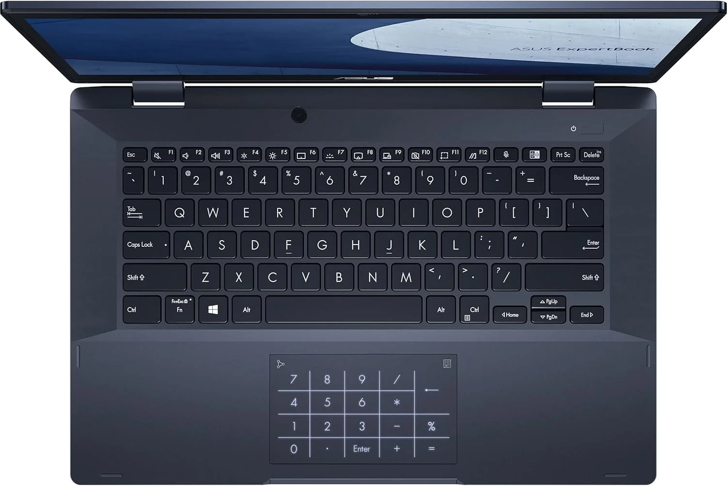 لپ تاپ تجاری تاشو و سبک ASUS ExpertBook B3، صفحه نمایش 14 اینچی FHD، پردازنده Core i7-1165G7، حافظه SSD 512 گیگابایتی، رم 16 گیگابایتی، باتری با طول عمر بالا، کنفرانس ویدیویی با کیفیت سازمانی، نامبرپد، ویندوز 10 پرو، B3402FEA-XH74T، مشکی لپ تاپ تجاری تاشو و سبک ASUS ExpertBook B3، صفحه نمایش 14 اینچی FHD، پردازنده Core i7-1165G7، حافظه SSD 512 گیگابایتی، رم 16 گیگابایتی، باتری با طول عمر بالا، کنفرانس ویدیویی با کیفیت سازمانی، نامبرپد، ویندوز 10 پرو، B3402FEA-XH74T، مشکی