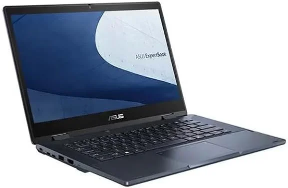 ایسوس ExpertBook B3402 Flip، صفحه نمایش لمسی 14 اینچی FHD، پردازنده Intel Core i5-1235U، رم 8 گیگابایتی، حافظه SSD 512 گیگابایتی، گرافیک Intel UHD، ویندوز 11، حسگر اثر انگشت، نامپد، قلم استایلوس، کیبورد انگلیسی/عربی، مشکی ستارهای ایسوس ExpertBook B3402 Flip، صفحه نمایش لمسی 14 اینچی FHD، پردازنده Intel Core i5-1235U، رم 8 گیگابایتی، حافظه SSD 512 گیگابایتی، گرافیک Intel UHD، ویندوز 11، حسگر اثر انگشت، نامپد، قلم استایلوس، کیبورد انگلیسی/عربی، مشکی ستارهای