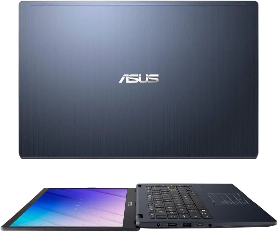 لپ تاپ 14 اینچی ASUS FHD، پردازنده Intel Celeron N4500، حافظه 4 گیگابایتی، 64 گیگابایت eMMC، گرافیک Intel Iris Xe، کارت خوان رسانه، آبی آرام، E410KA-CL464 لپ تاپ 14 اینچی ASUS FHD، پردازنده Intel Celeron N4500، حافظه 4 گیگابایتی، 64 گیگابایت eMMC، گرافیک Intel Iris Xe، کارت خوان رسانه، آبی آرام، E410KA-CL464