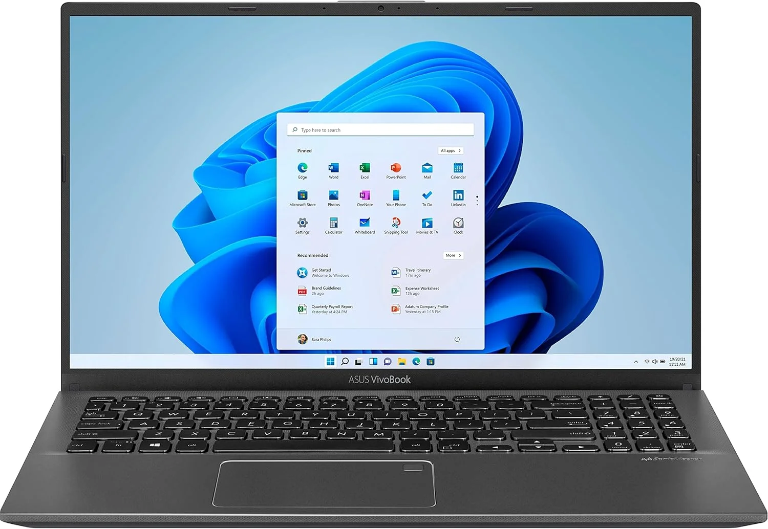 لپ تاپ 15.6 اینچی ایسوس Vivobook - پردازنده Intel نسل 10 i3 - حافظه 8 گیگابایتی - SSD 256 گیگابایتی - Intel UHD - ویندوز 10 - ایسوس X515 جدید
