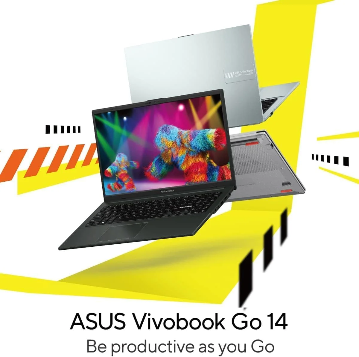 لپ تاپ باریک ایسوس Vivobook GO 14 E140FA-NK185W (مشکی ترکیبی)، پردازنده R5 7520U، رم 8 گیگابایت، حافظه SSD 512 گیگابایت PCIE G3، کارت گرافیک AMD Radeon، ویندوز 11 هوم، صفحه نمایش 14 اینچی، وب کم HD، حسگر اثر انگشت، کیبورد انگلیسی-عربی لپ تاپ باریک ایسوس Vivobook GO 14 E140FA-NK185W (مشکی ترکیبی)، پردازنده R5 7520U، رم 8 گیگابایت، حافظه SSD 512 گیگابایت PCIE G3، کارت گرافیک AMD Radeon، ویندوز 11 هوم، صفحه نمایش 14 اینچی، وب کم HD، حسگر اثر انگشت، کیبورد انگلیسی-عربی