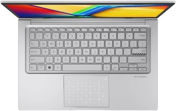ایسوس ویووبوک 14 نسل سیزدهم اینتل Core i5-1335U/8GB RAM/512GB SSD تا 4.6 گیگاهرتز/ گرافیک Intel Iris XE/ صفحه نمایش 14 اینچی FHD (1920x1080)/ دوربین HD/ ویندوز 11 Home/ کیبورد انگلیسی/ نقره ای ایسوس ویووبوک 14 نسل سیزدهم اینتل Core i5-1335U/8GB RAM/512GB SSD تا 4.6 گیگاهرتز/ گرافیک Intel Iris XE/ صفحه نمایش 14 اینچی FHD (1920x1080)/ دوربین HD/ ویندوز 11 Home/ کیبورد انگلیسی/ نقره ای