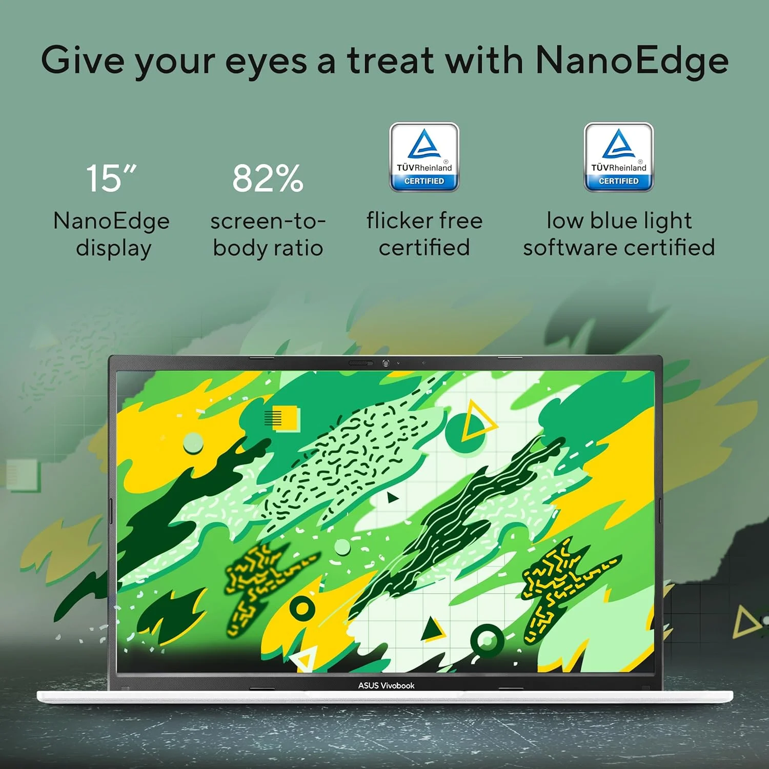 لپ تاپ ایسوس Vivobook 15 M1502YA-NJ116W / AMD Ryzen R7-7730U تا 4.5 گیگاهرتز / 16 گیگابایت رم / 512 گیگابایت SSD / 15.6 اینچ FHD (1920x1080) / ویندوز 11 هوم - آبی آرام لپ تاپ ایسوس Vivobook 15 M1502YA-NJ116W / AMD Ryzen R7-7730U تا 4.5 گیگاهرتز / 16 گیگابایت رم / 512 گیگابایت SSD / 15.6 اینچ FHD (1920x1080) / ویندوز 11 هوم - آبی آرام