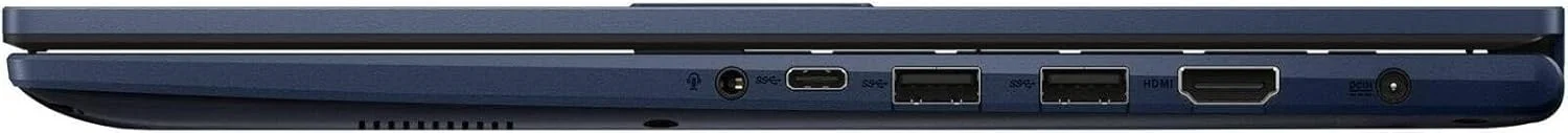 لپ تاپ ایسوس ویووبوک 15 (X1504VA-NJ005W) صفحه نمایش 15.6 اینچ FHD / Core I5-1335U / 8GB RAM / 512GB SSD / Intel UHD Graphics / Win11 / انگلیسی/عربی آبی آرام (ارتقا یافته) 1 سال گارانتی