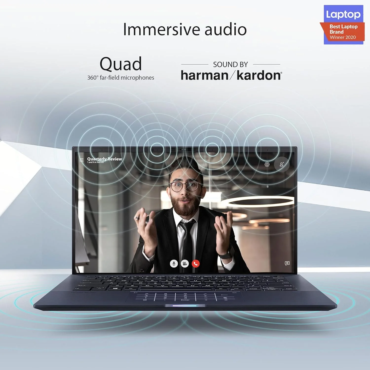 لپ تاپ تجاری ایسوس Expert Book B9 B9400Cea Kc0396R، صفحه نمایش 14 اینچی FHD، پردازنده Intel Core i7 1165G7، رم 16 گیگابایتی، حافظه SSD 512 گیگابایتی، گرافیک Intel Iris Xᵉ، ویندوز 10 پرو، رنگ مشکی