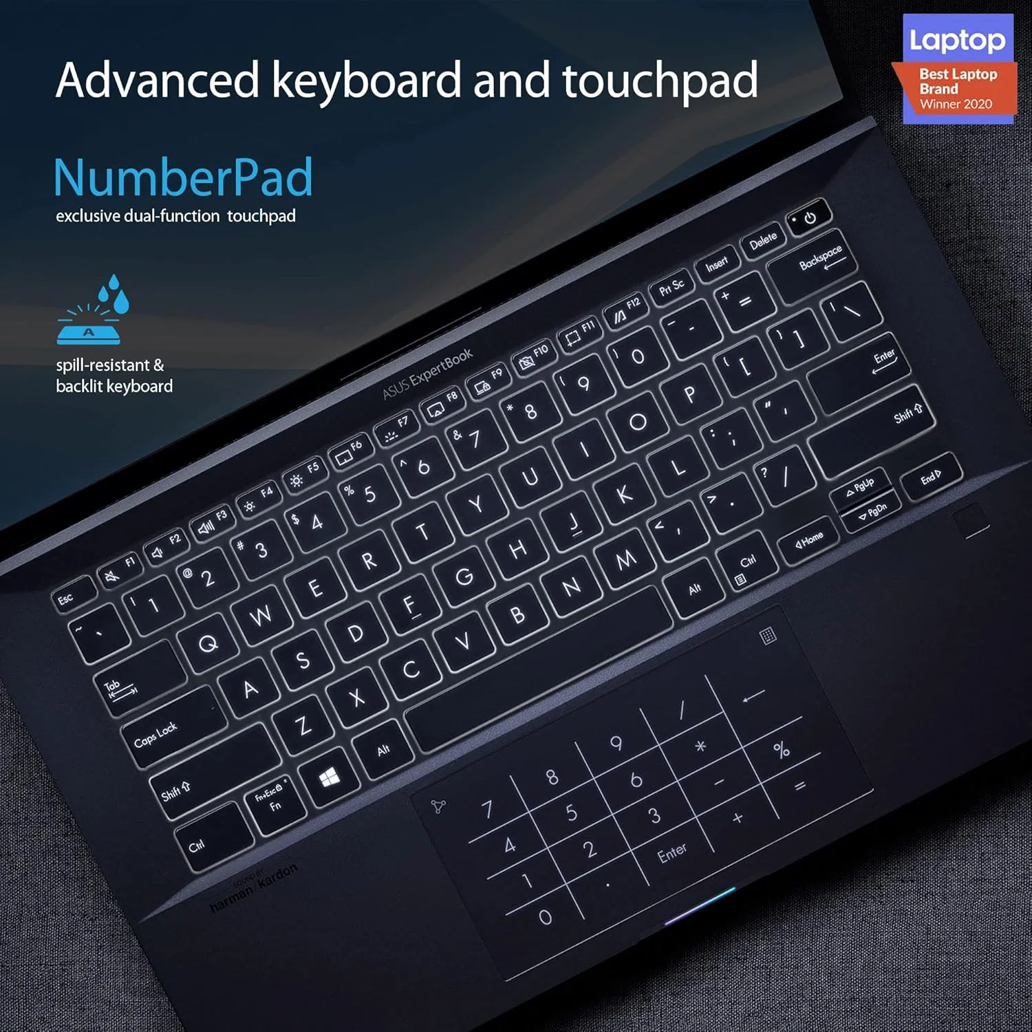 لپ تاپ تجاری ایسوس Expert Book B9 B9400Cea Kc0396R، صفحه نمایش 14 اینچی FHD، پردازنده Intel Core i7 1165G7، رم 16 گیگابایتی، حافظه SSD 512 گیگابایتی، گرافیک Intel Iris Xᵉ، ویندوز 10 پرو، رنگ مشکی