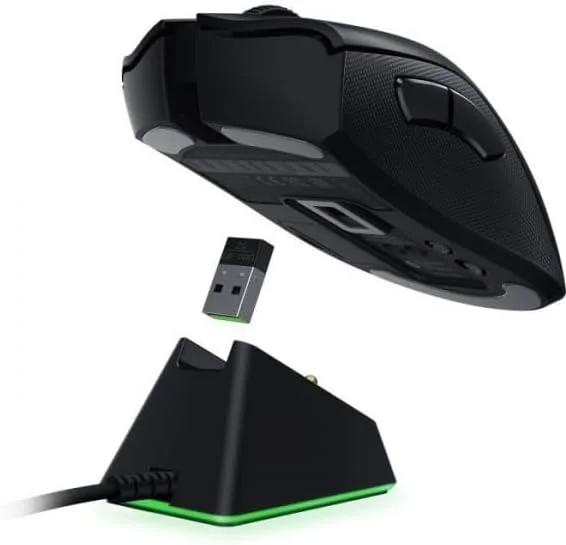 ماوس گیمینگ بی‌سیم ارگونومیک Razer Deathadder V2 Pro - Rz01-03350100-R3G1
