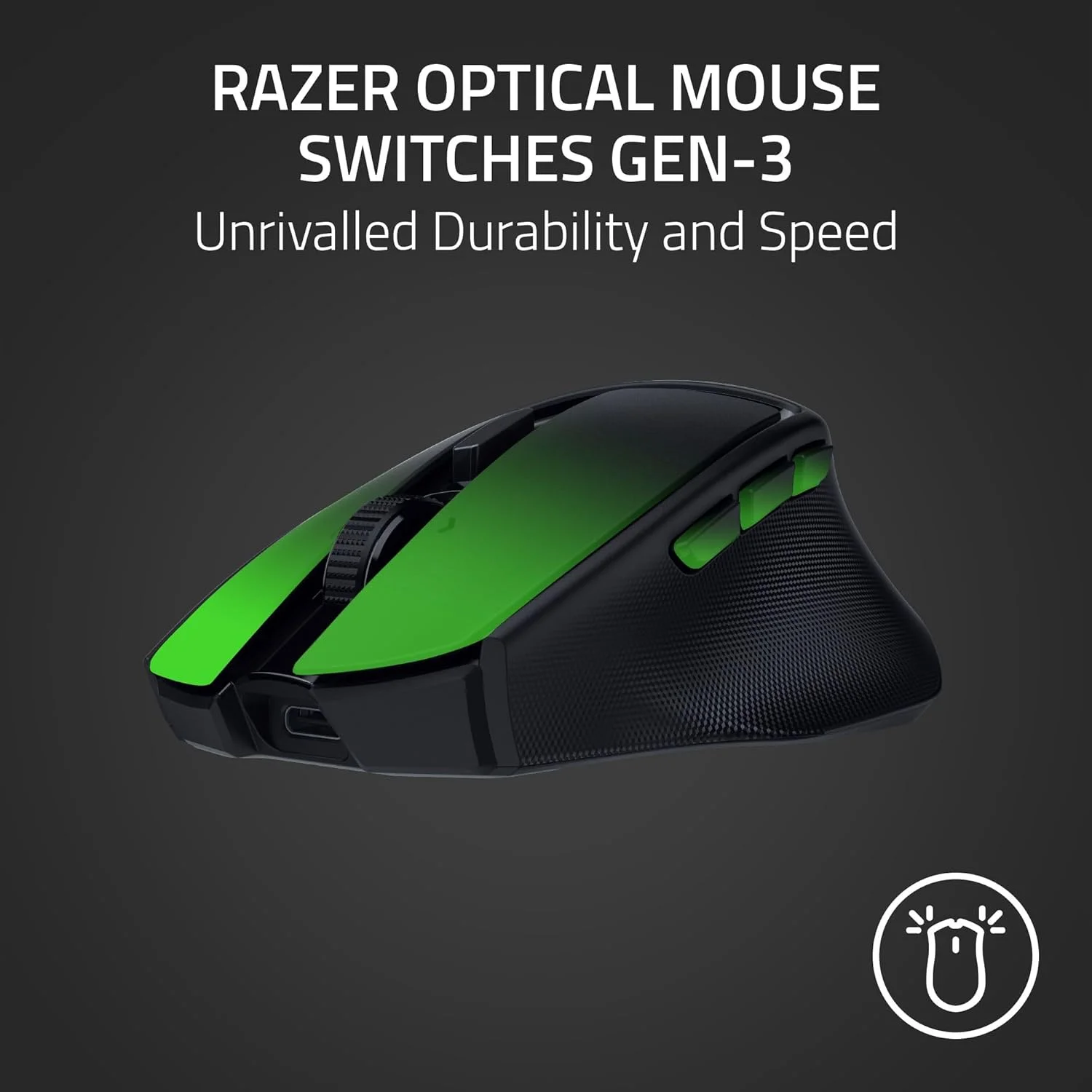 موس گیمینگ بی سیم ارگونومیک قابل حمل Razer Basilisk Mobile: 10 کنترل قابل برنامه ریزی HyperScroll - سوییچ های اپتیکال نسل 3 - عمر باتری طولانی - AI Prompt - 2.4 گیگاهرتز، بلوتوث، USB C موس گیمینگ بی سیم ارگونومیک قابل حمل Razer Basilisk Mobile: 10 کنترل قابل برنامه ریزی HyperScroll - سوییچ های اپتیکال نسل 3 - عمر باتری طولانی - AI Prompt - 2.4 گیگاهرتز، بلوتوث، USB C
