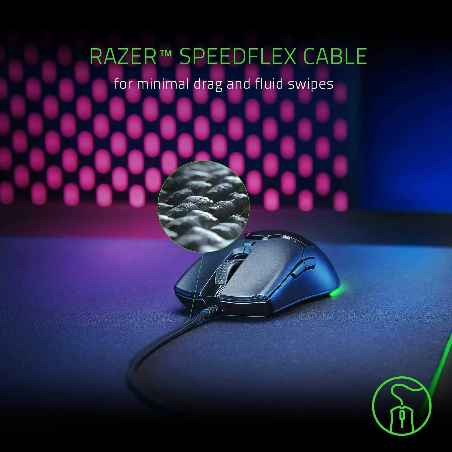 موس گیمینگ فوق سبک Razer Viper Mini با Razer™ Chroma RGB (بازسازی شده) موس گیمینگ فوق سبک Razer Viper Mini با Razer™ Chroma RGB (بازسازی شده)