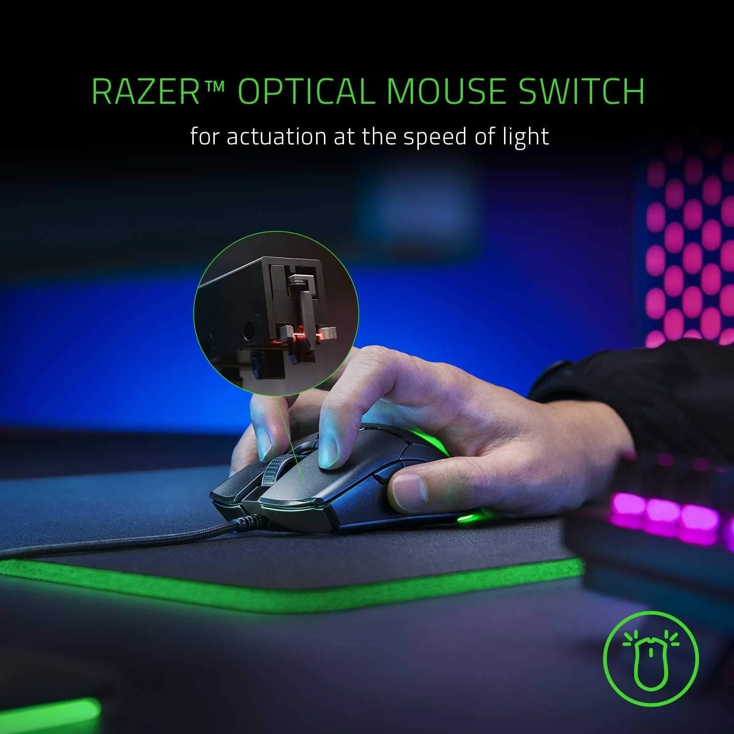 موس گیمینگ فوق سبک Razer Viper Mini با Razer™ Chroma RGB (بازسازی شده) موس گیمینگ فوق سبک Razer Viper Mini با Razer™ Chroma RGB (بازسازی شده)